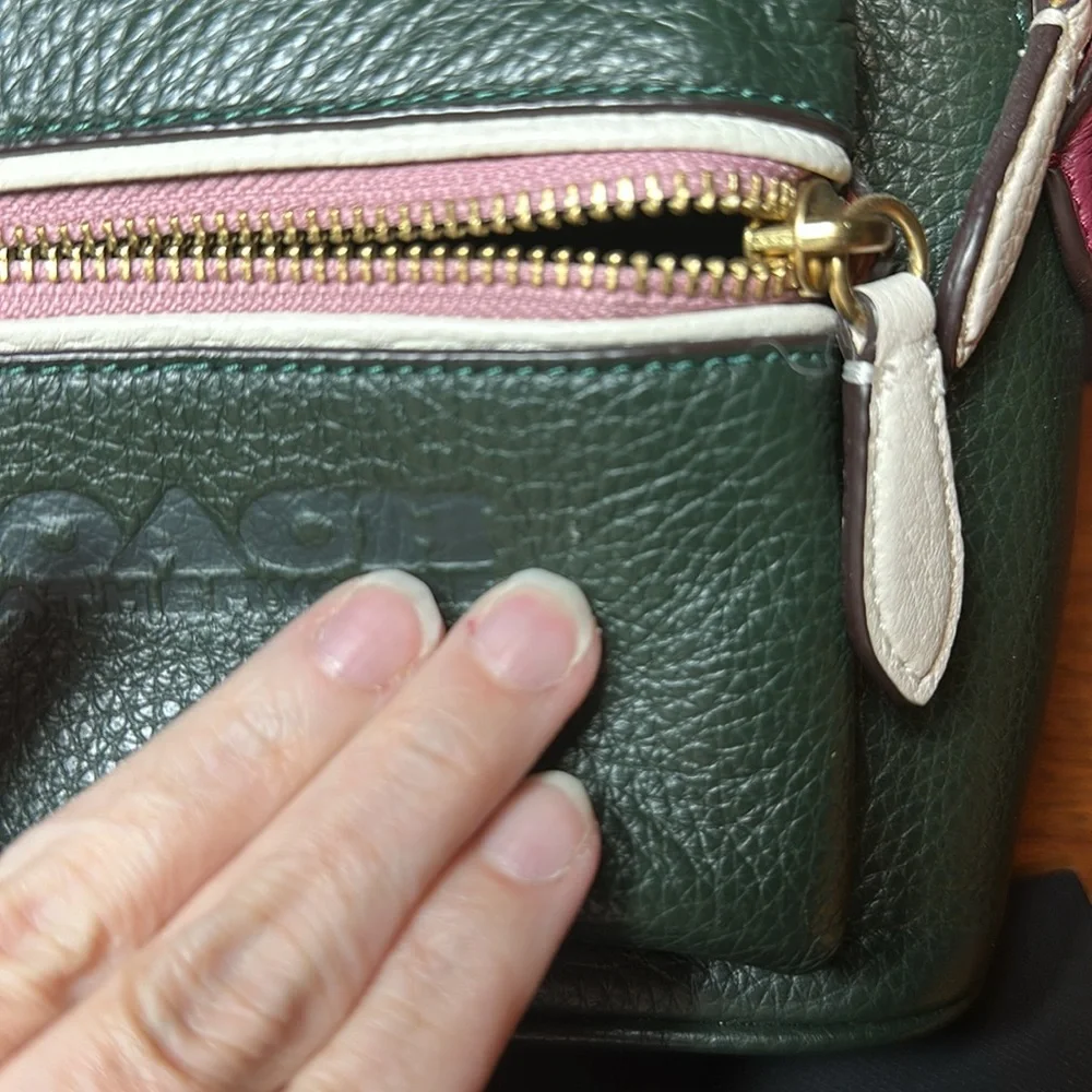 Coach Charter Backpack 18 In Colorblock - Picture 4 of 5
